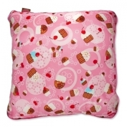 Vintage Kid - Pink Cupcakes Pillow