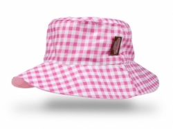 Vintage Kid - Pink Gigham Hat