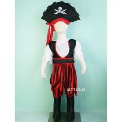 Girls Pirate Dressup