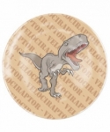 Bosco Bear - Velociraptor plate