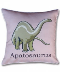 Bosco Bear - Dinosaurs Apatosaurus cushion 34x34cm
