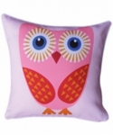 Bosco Bear - Orange Wing Owl Cushion 34x34cm