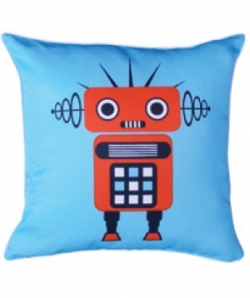 Bosco Bear - Red Robot Cushion 45 x 45cm