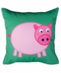 Bosco Bear - Farmyard Pig Cushion 45x45cm