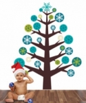 Bosco Bear - Pine Christmas Tree