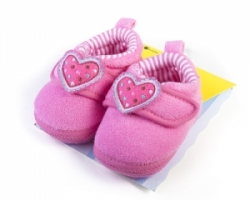 Goldbug- Marshmellow Heart  Soft Soled Slippers