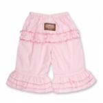 Vintage Kid - Light Pink Long Ruffle Pants