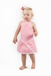 Vintage Kid - Pink Dot Halter Neck Dress