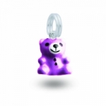 My Little Angel - Purple Bear Charm