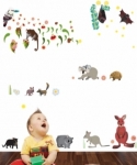 Bosco Bear - Wall Stickers Australian Animals